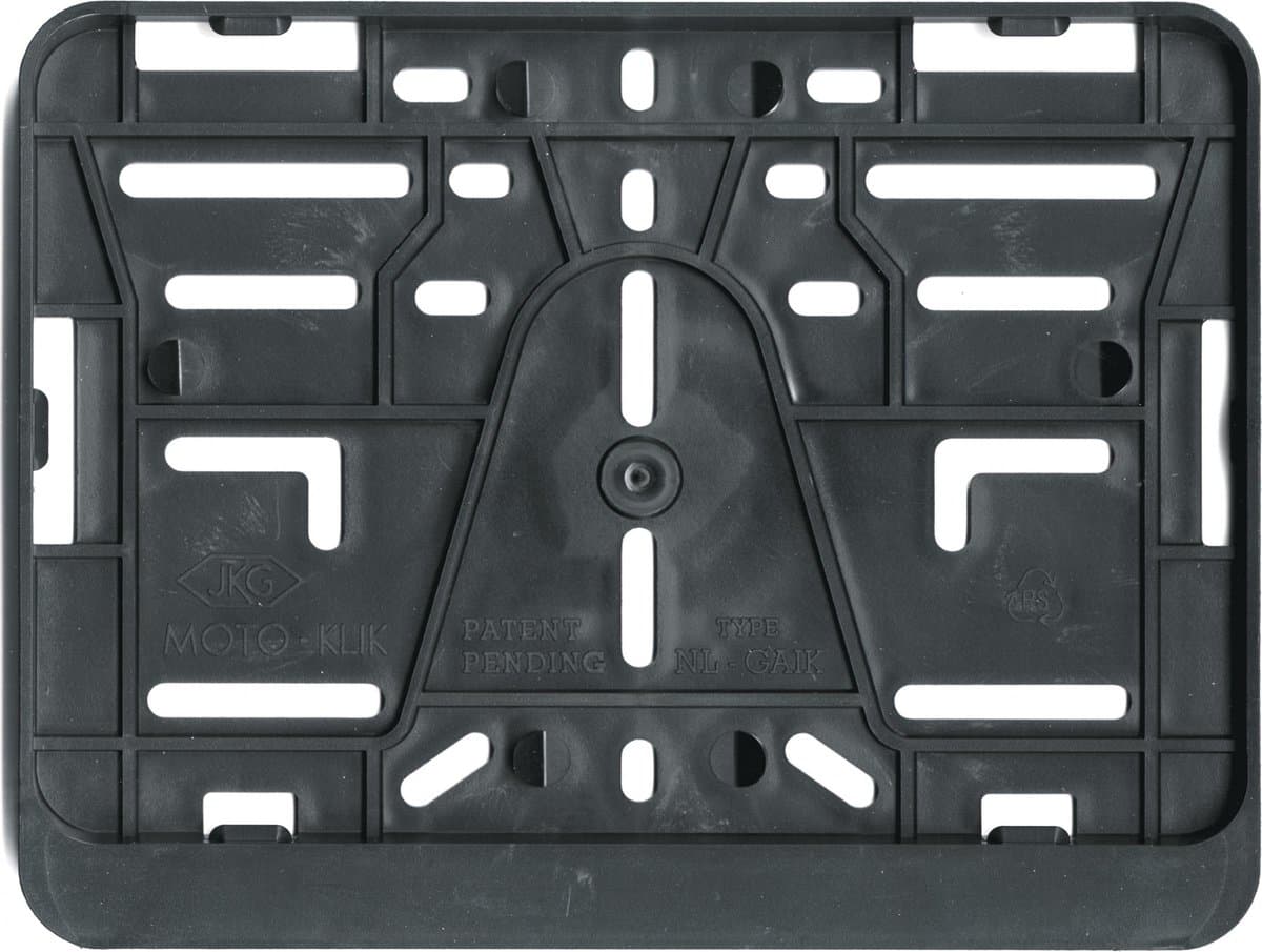 Carpoint Kentekenplaathouder Motor – 210x143 mm – Zonder Boren – Klikbevestiging – Kunststof – Neutraal Design (EAN: 8711293041671): 📏 Grootte & Design – Het eerste wat je ziet