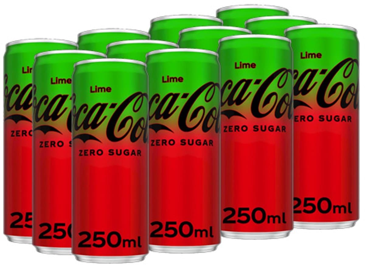Coca Cola - Lime Zero - 12x 250ml (EAN: 5000112680454)