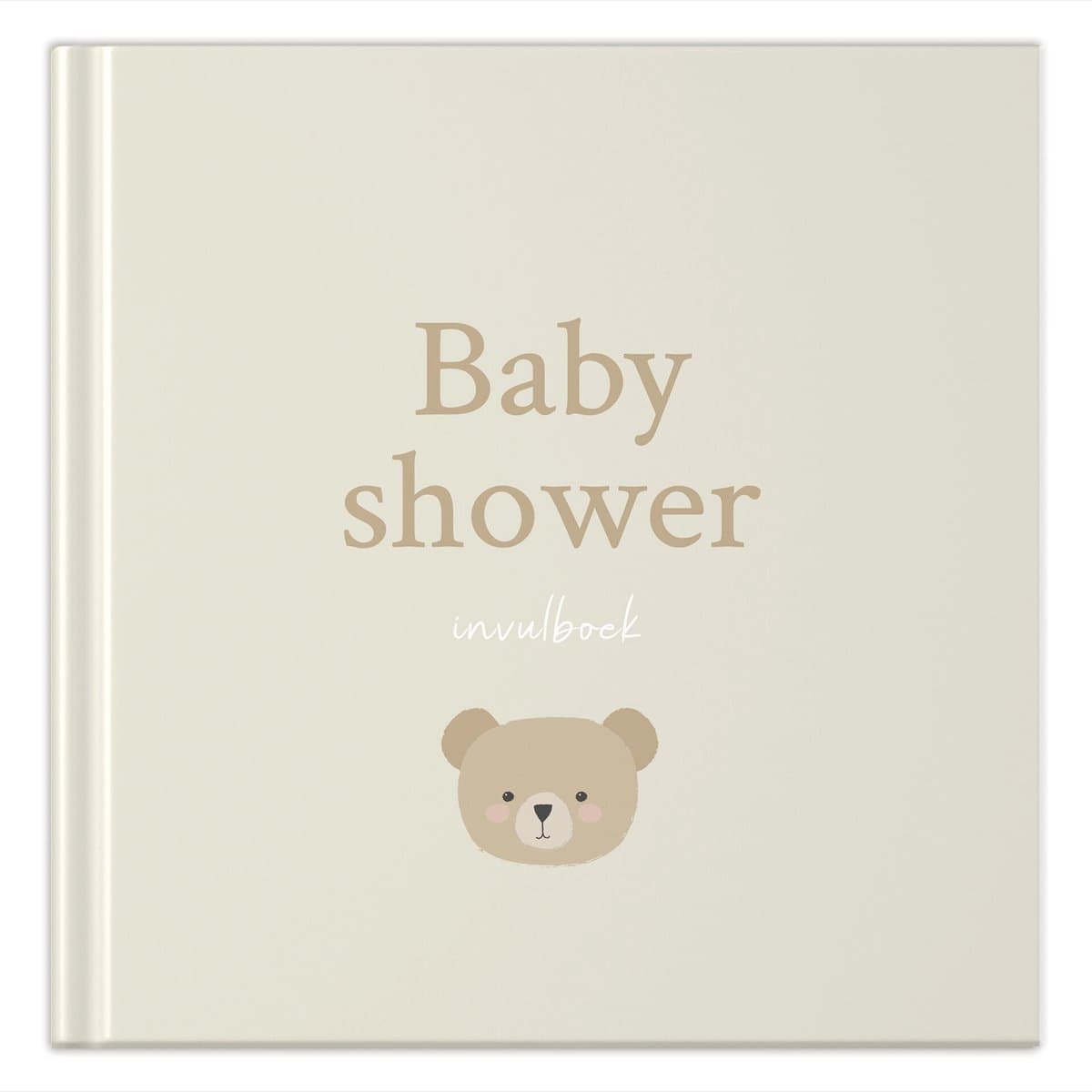 Fyllbooks - Babyshower Invulboek - Gastenboek Babyshower - Teddy - Geschikt voor: 20 Gasten (EAN: 9789083542768)
