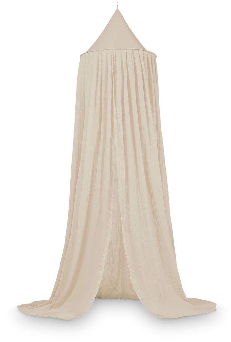 Jollein Klamboe Nougat Vintage 245 cm - Katoen - Polyester - Baby klamboe - Hemeltje (EAN: 8717329358942): Eerste indrukken kleur, stof & vibe