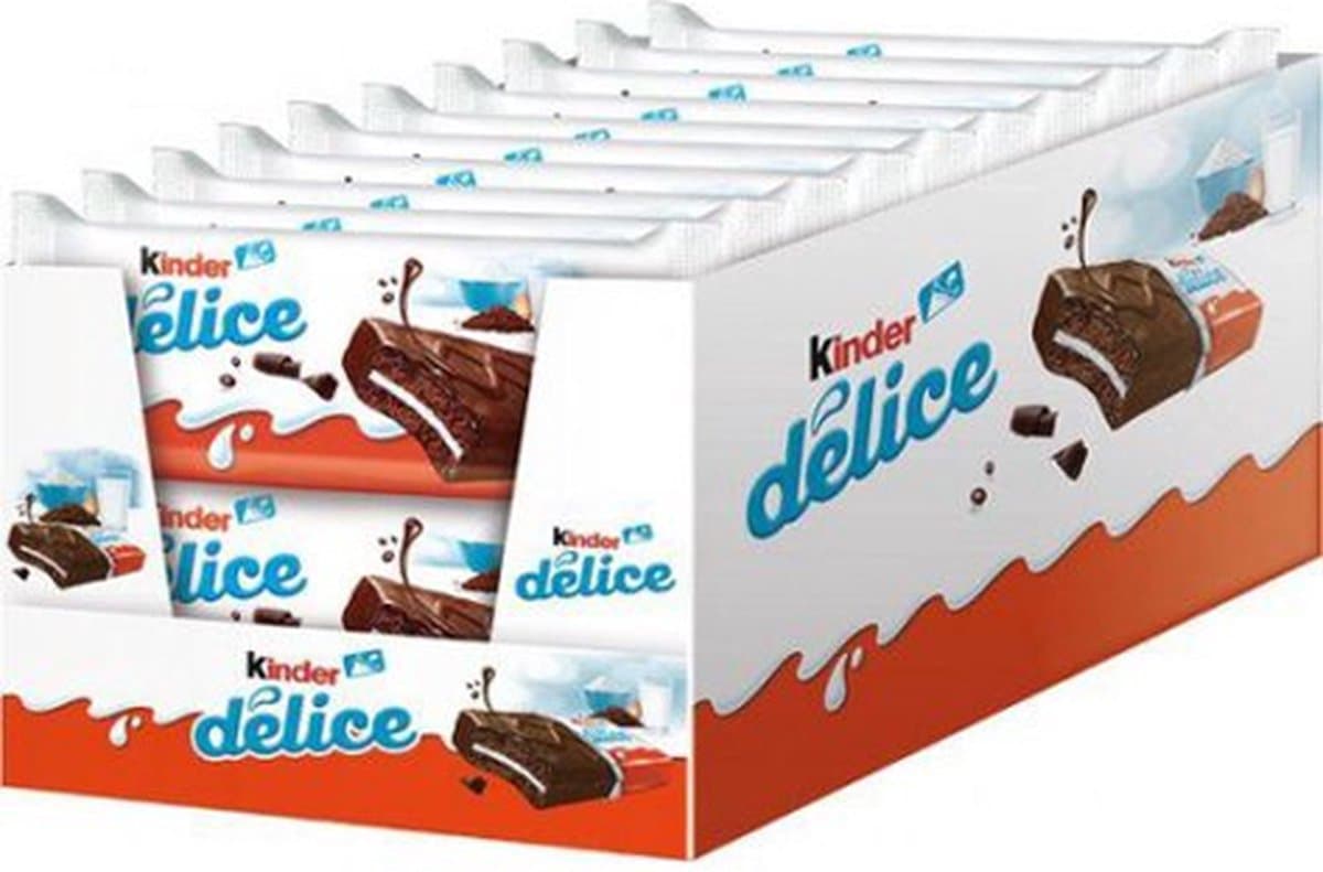 Kinder Delice chocolade cake - romige vulling - 20 stuks (EAN: 8000500267042): Een mix van pracht en simpliciteit