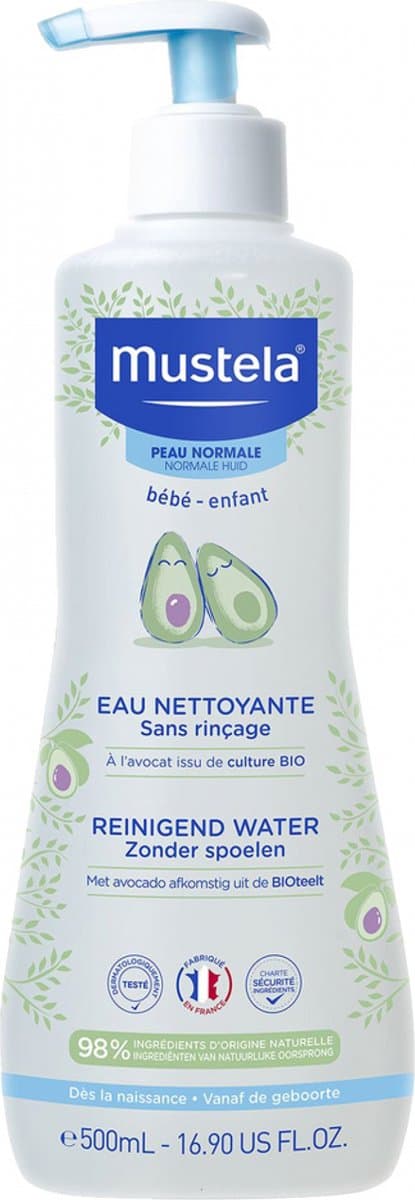 Mustela Reinigend water zonder spoelen 500ml (EAN: 3504105035822)