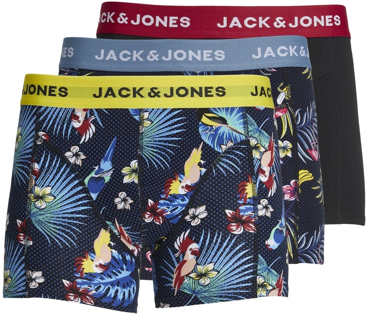 JACK&JONES JACFLOWER BIRD TRUNKS 3 PACK NOOS Heren Onderbroek - Maat M (EAN: 5715107995153): Intro Waarom ik deze onderbroeken test 🧵