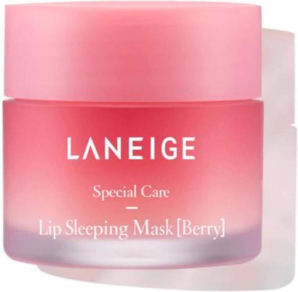 Laneige Lip Sleeping Mask (Berry) - Lipmasker - 20 ml (EAN: 8809643053273): Eerste indruk Roze luxe in een potje