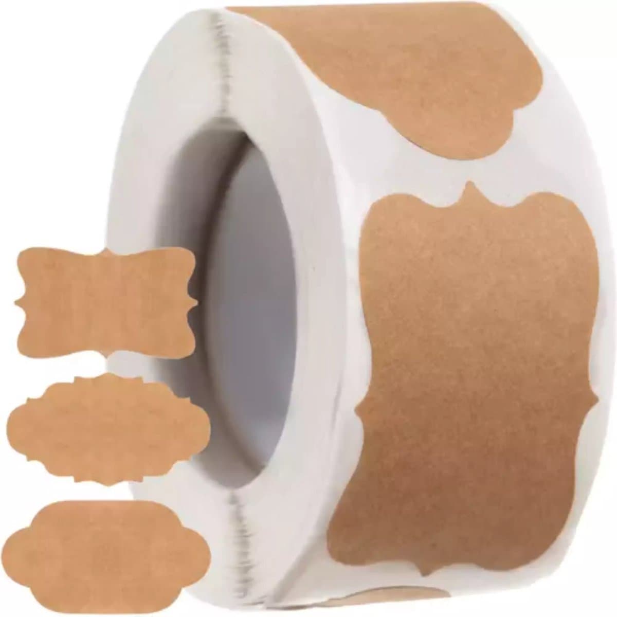 Ruhhy labelstickers - lichtbruin - 300 stuks - cadeaulabels - cadeau - etiketten (EAN: 5904463315709): Waarom ik deze stickers heb uitgezocht