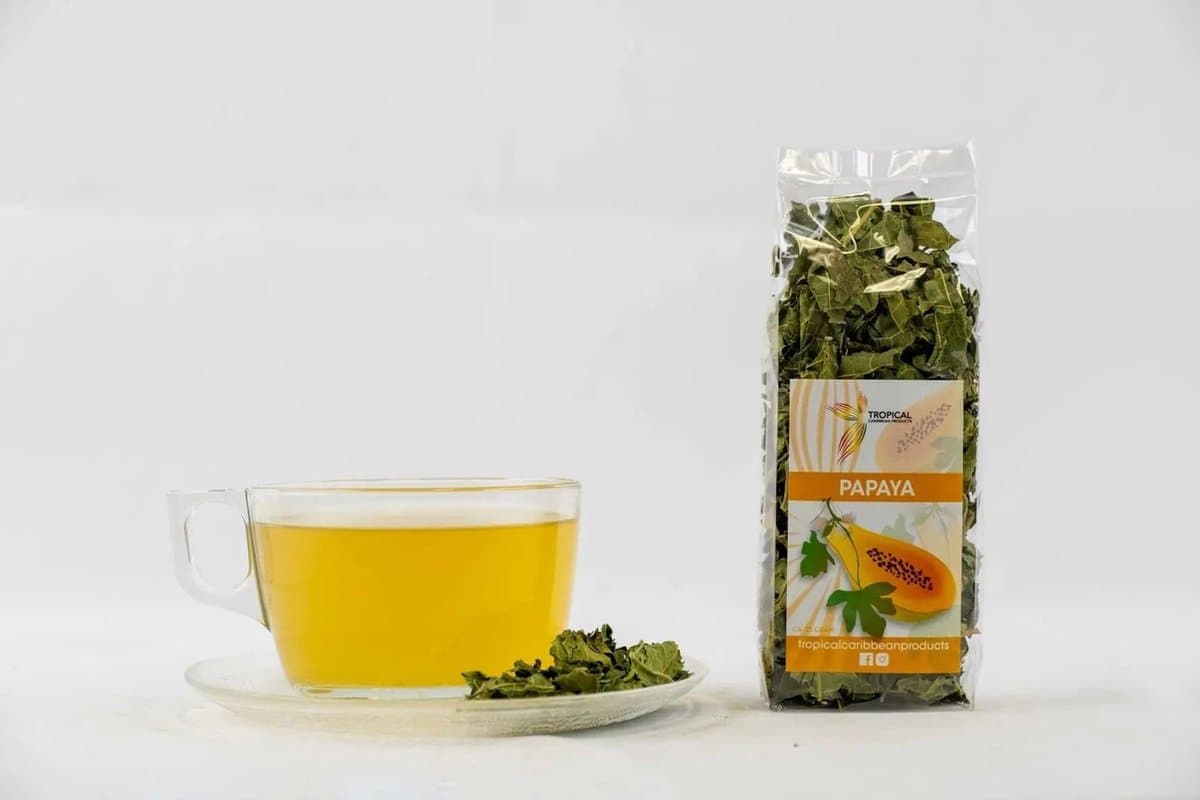 Papaya Kruidenthee – Cafeïnevrije Kruidenthee – Losse Kruidenthee – 25g (EAN: 7433637944905): Waarom een koffieloze start