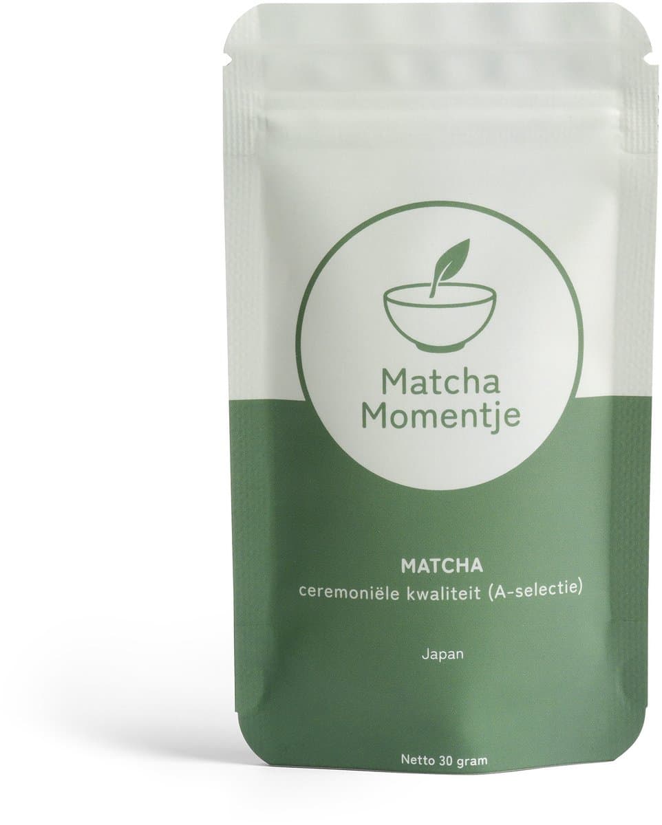 Matcha Momentje Matcha A++ - Matcha Poeder - Ceremoniële Kwaliteit - Japan - Eerste Oogst - 30g (EAN: 8720892861900): Waarom ik dit matcha poeder koop