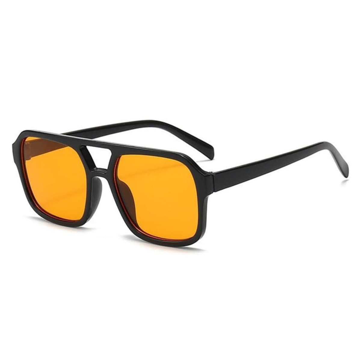 Zonnebrillen - Oranje Glazen - Unisex Oranje Zonnebril – Pilotenbril voor Festivals & Koningsdag - Carnaval - Oranje accessoires (EAN: 8683769426445): Eerste indruk opvallend, maar niet overdreven