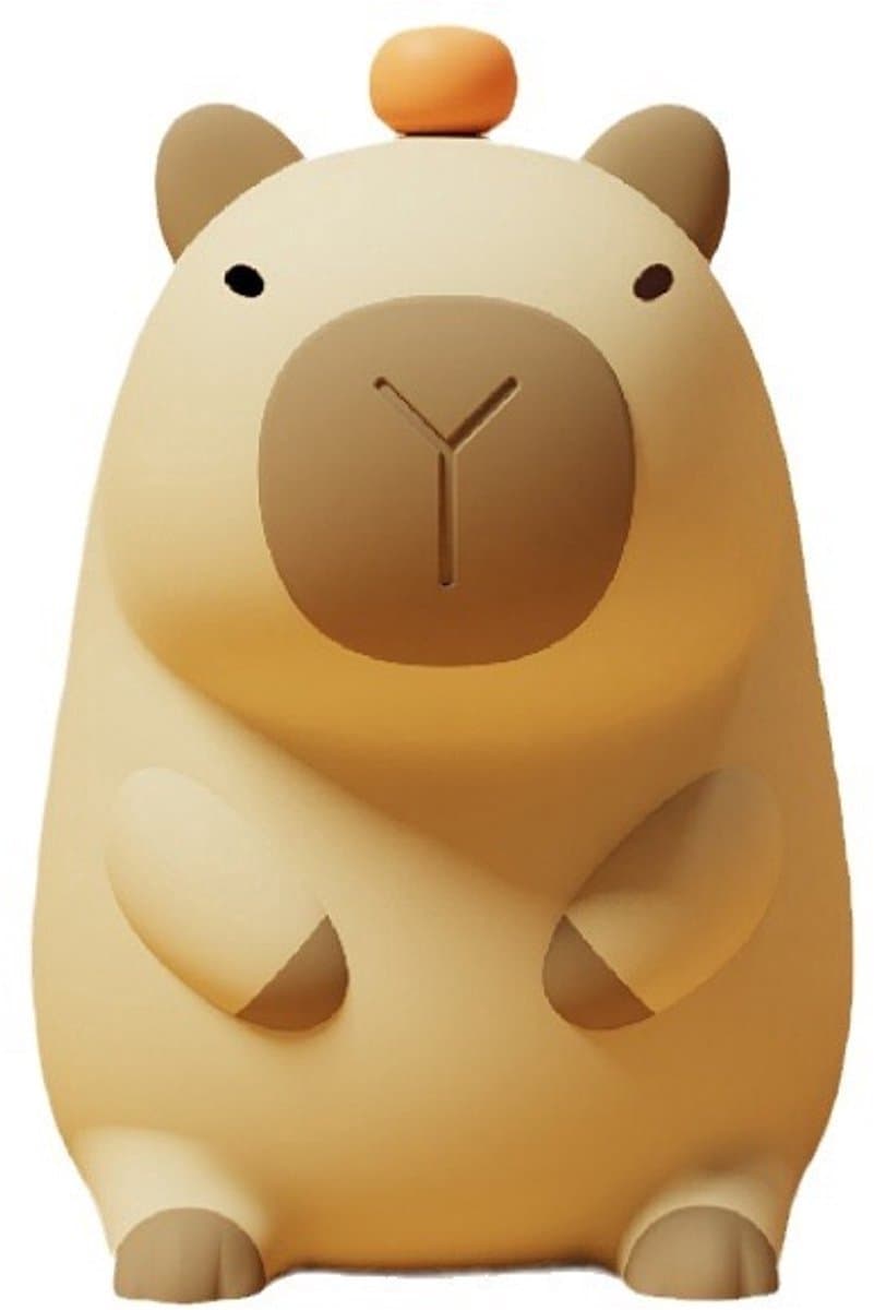 Luvido - Capybara Lamp - Capibara - Nachtlampje Kinderen & Baby - Siliconen - Lampje Slaapkamer - Knijplampje - Touch lamp (EAN: 8721325971401): Wat maakt deze lamp zo bijzonder