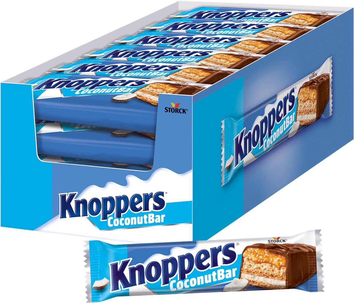 Knoppers - CoconutBar - tray a 24 repen (EAN: 4014400471762)