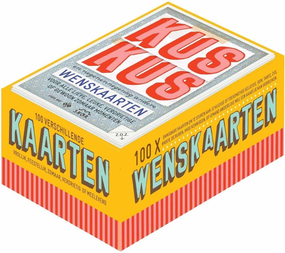 Kus kus en 99 andere wenskaarten (EAN: 9789463140263)
