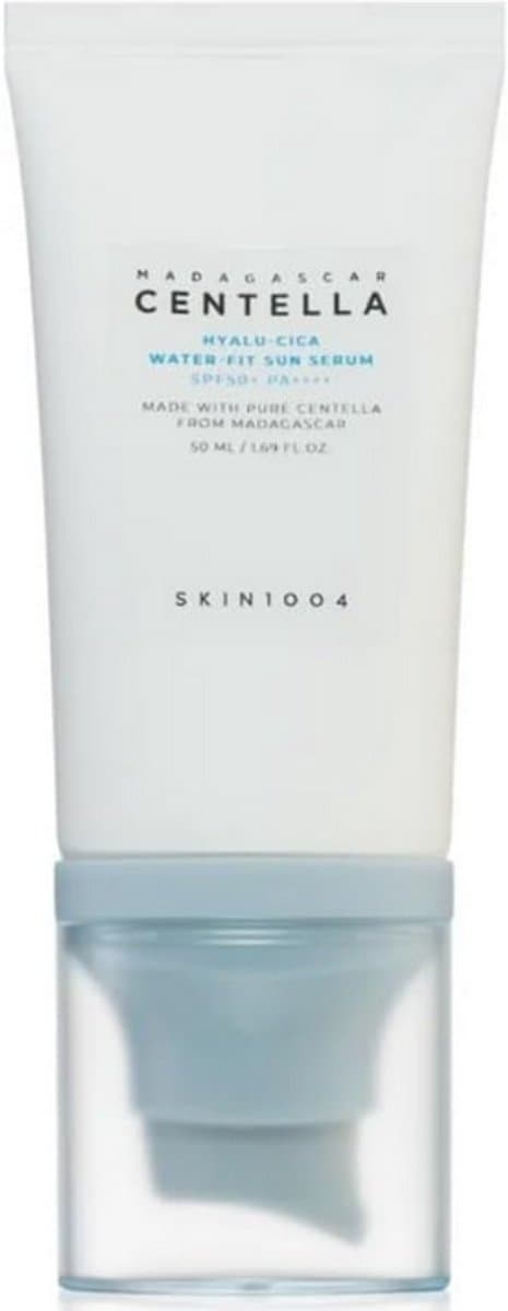 SKIN1004 Madagascar Centella Hyalu-Cica Water-Fit Sun Serum SPF 50+ PA++++ 50ml Zonnebrand - Korean Skincare: Waarom dit geen 'gewone' zonnebrand is