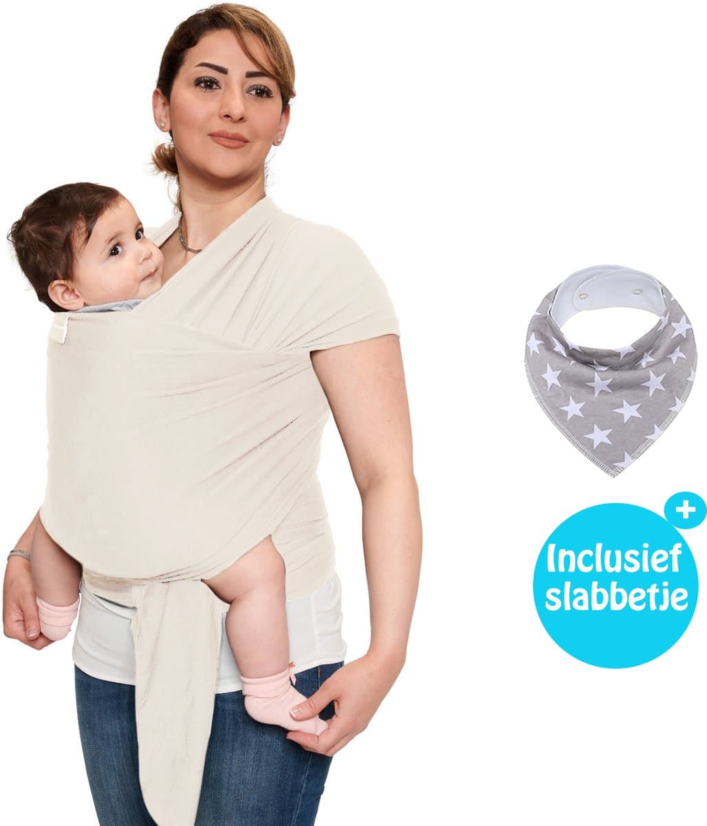 Baby Garden draagdoek Licht Beige - Ergonomisch - Original - Met slabbetje (EAN: 8720964080901): Waarom ik meteen wilde proberen