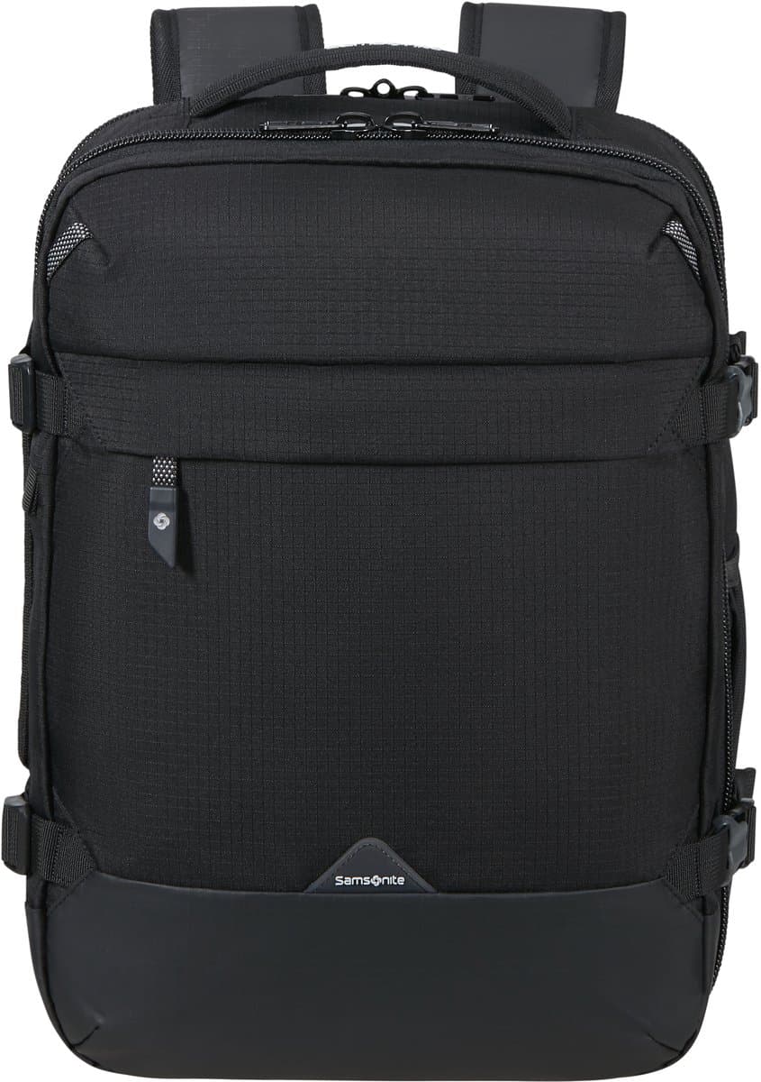 Samsonite Rugzak - Roadseeker Underseat Backpack S - deep black - Ryanair conform - laptop 15.6 - 29 l (EAN: 5400520403148): Voor‑de‑hand‑gemaakte reiskoffer