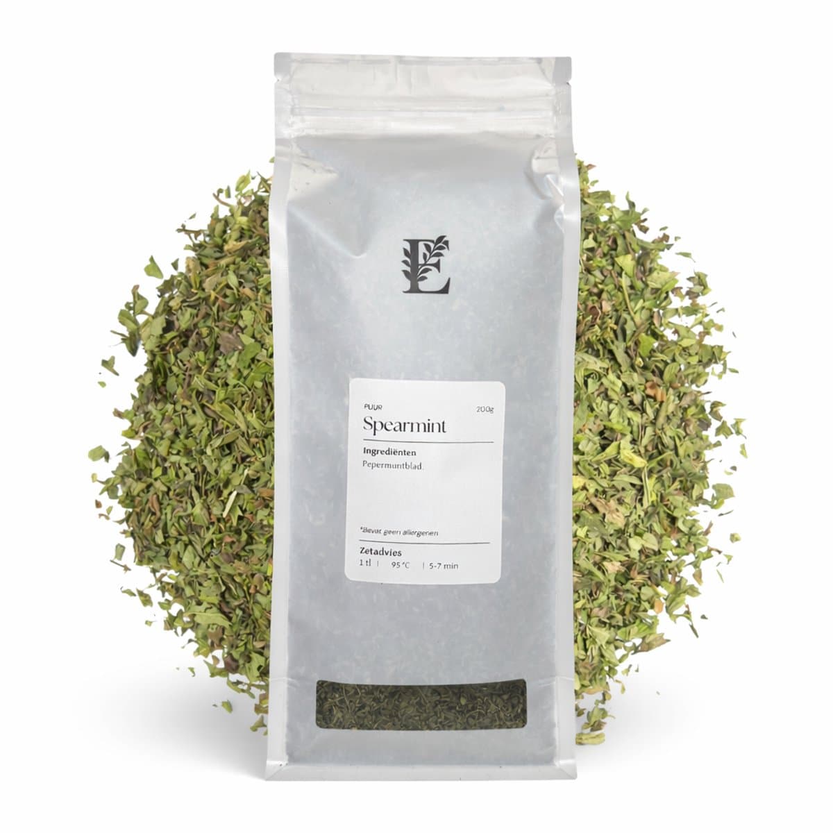 Spearmint Thee 200 gram – Losse Kruidenthee – Natuurlijk & Cafeïnevrij - Losse Blaadjes - Verfrissende thee - Munt thee - Moroccan Mint (EAN: 8720812440864): Een eerste kennismaking – “Wow, wat ruikt dit heerlijk!”