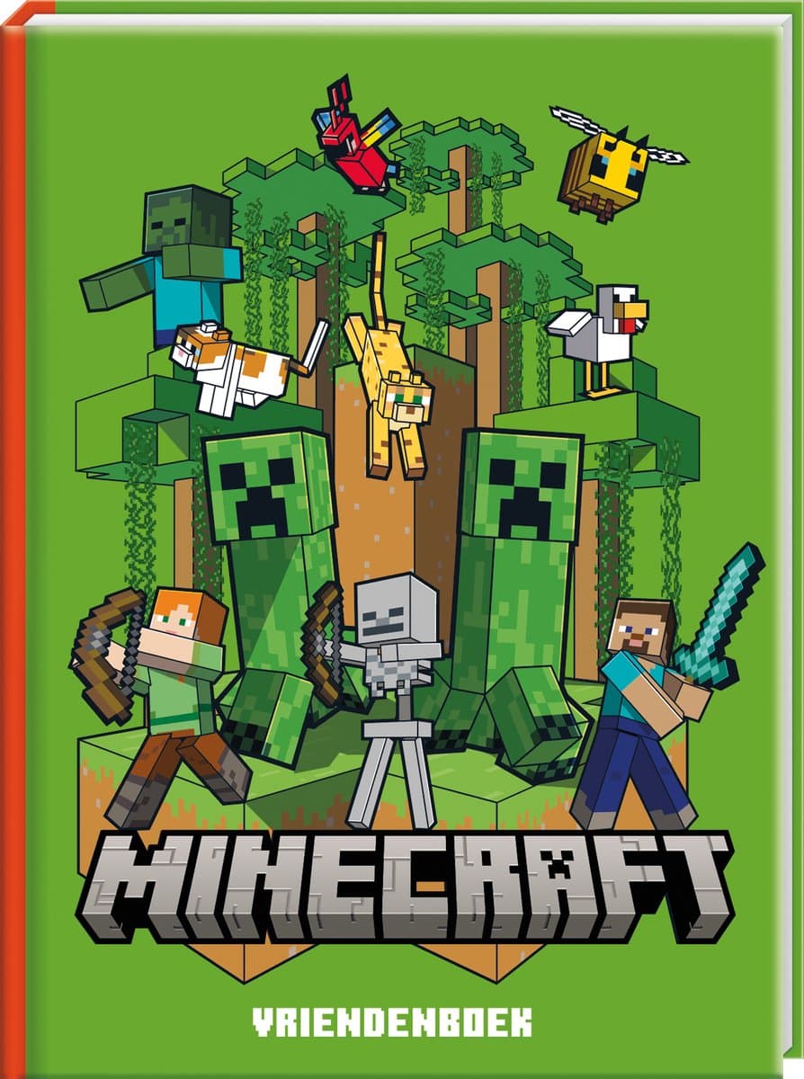 Vriendenboek Minecraft - Boeken - Geschikt voor kinderen (EAN: 9789464326581)