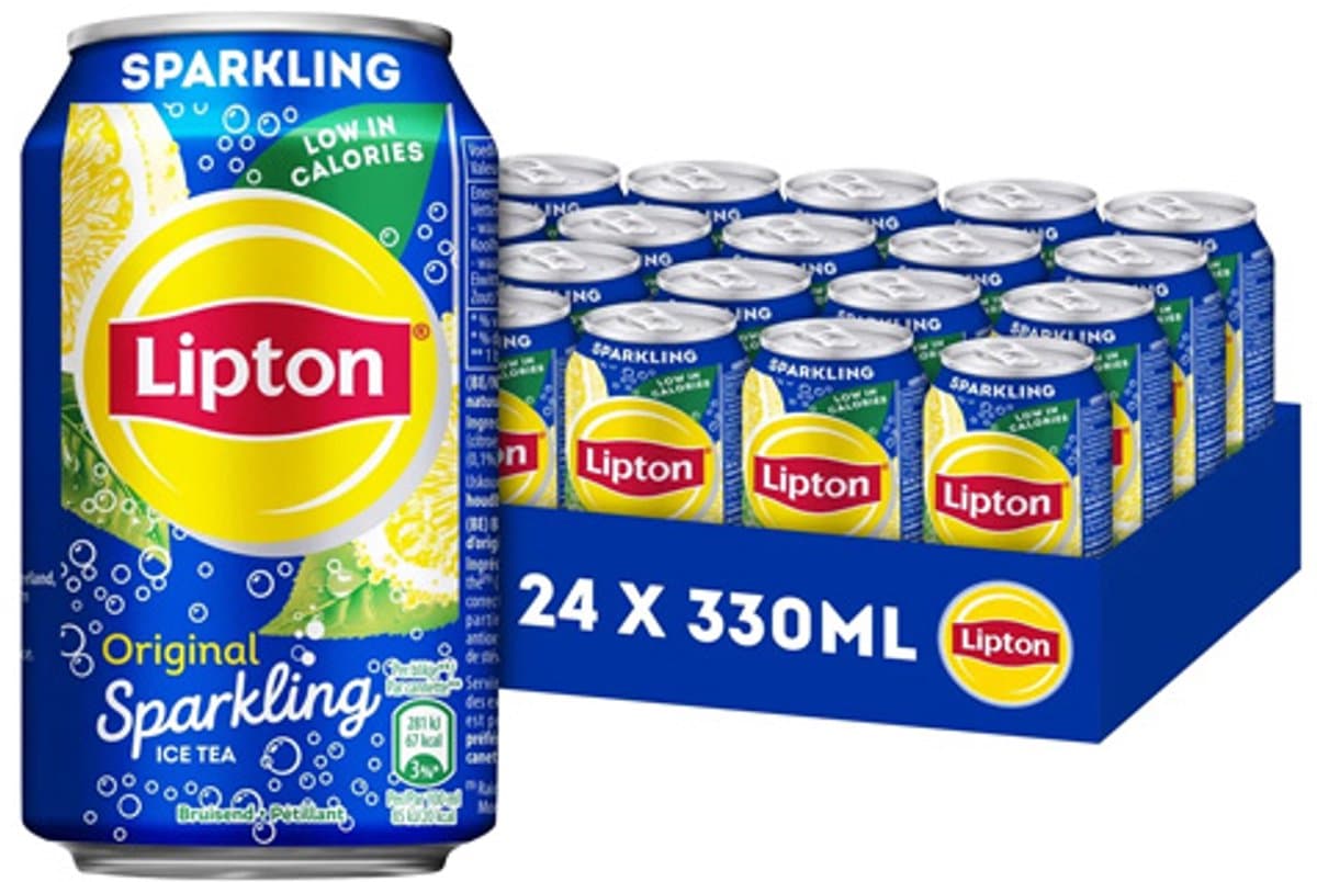 Tray Lipton Ice Tea - Sparkling - 24x33cl (EAN: 8711327571969): Waarom ik geen zin meer had in supermarkt-gesjouw