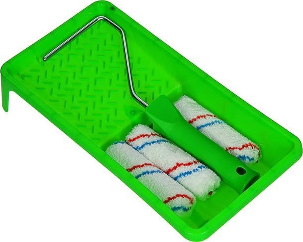 SAM Beitsset Tuinhout - Voordeelpak - 2+1 gratis rollers - 10cm (EAN: 8711143162907): Waarom deze set mijn nieuwe favoriet is