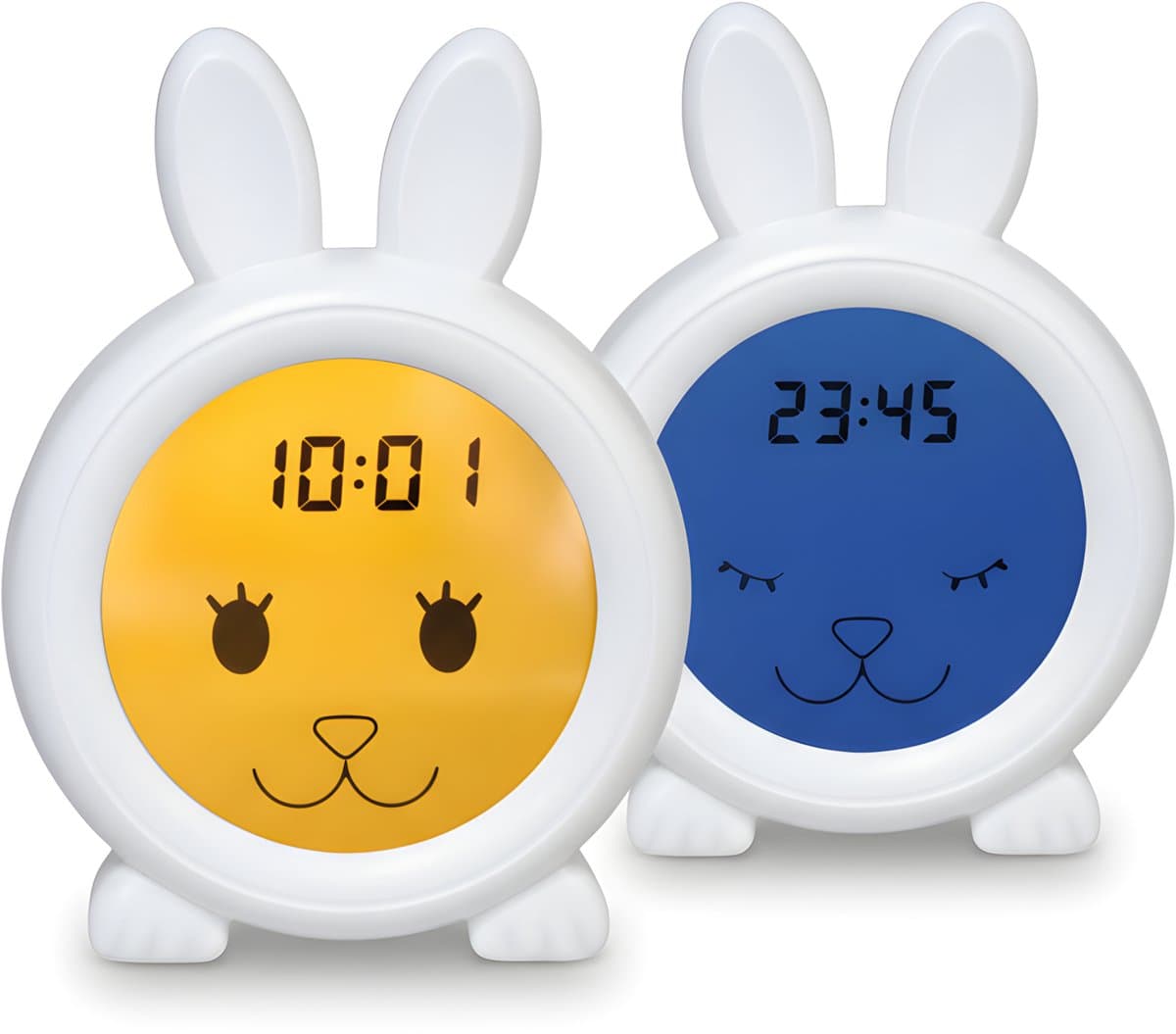 Vroege Vogeltjes - Slaaptrainer Konijn - Slaapwekker - Wekker en Nachtlampje Kinderen (EAN: 8720299728233)