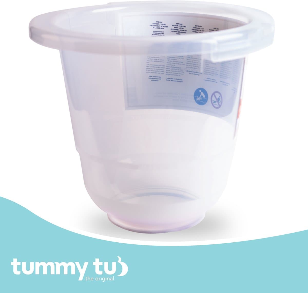Tummy Tub® Original | Transparant | Doorzichtig - Baby Bad | Emmer | Bademmer | New born (EAN: 8719326672298): Waarom de Tummy Tub®