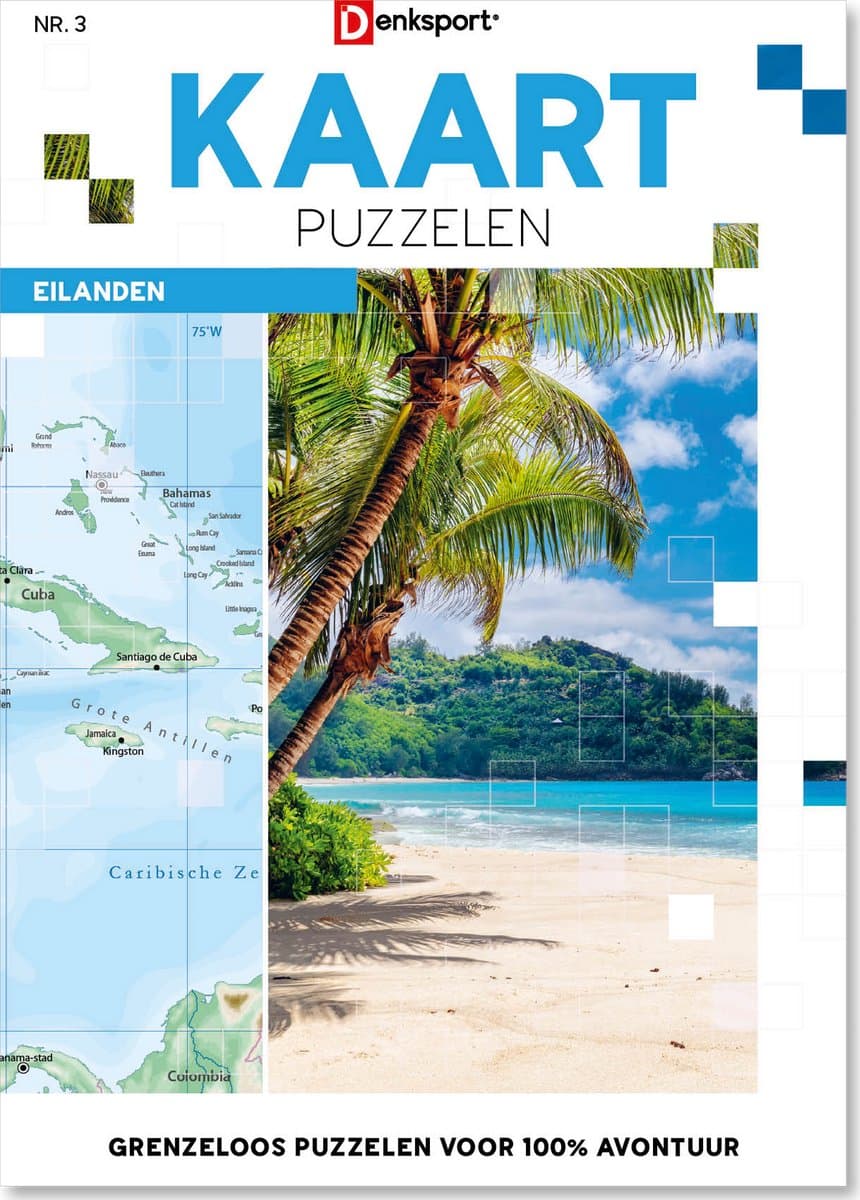 Denksport Puzzelboek Kaart puzzelen, editie 3 (EAN: 8710835877136): **🎨 Creatief ontwerp dat opvalt (en je vingers laat wrijven)**