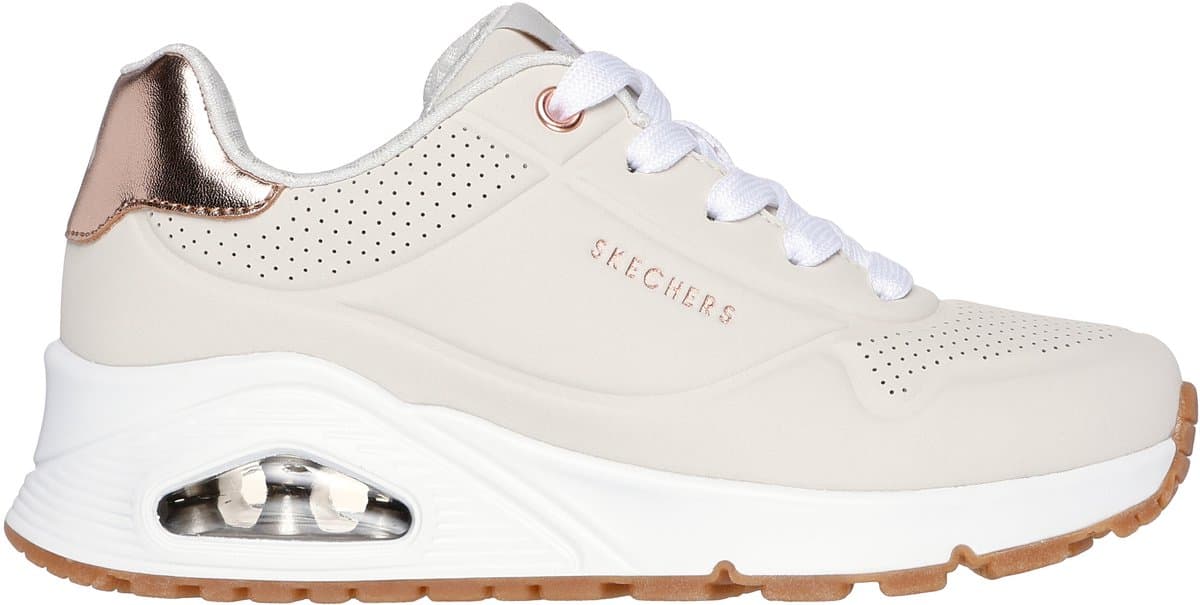 Skechers UNO GEN1 - SHIMMER AWAY Meisjes Sneakers - Naturel (EAN: 0197976514744): **Wat zijn de Skechers UNO GEN1 - SHIMMER AWAY Meisjes Sneakers**