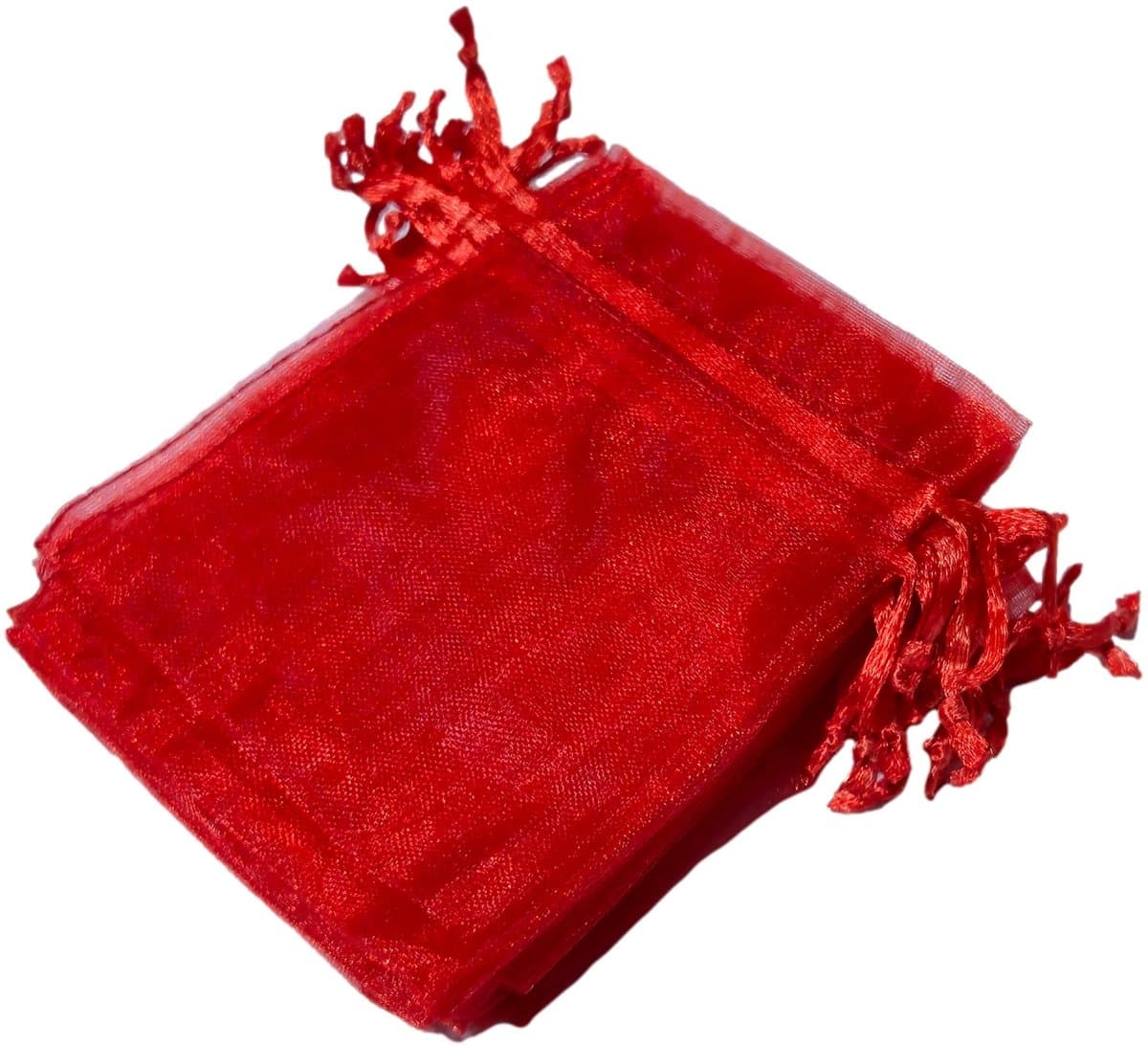Prigta - Organza Zakjes Rood 7 x 9 cm - 50 stuks - Kleine Cadeauzakjes - Herbruikbaar - Voor Sieraden, Bedankjes & Kerst - Met Satijnen Trekkoord (EAN: 8720682331835): Waarom ik meteen verliefd werd