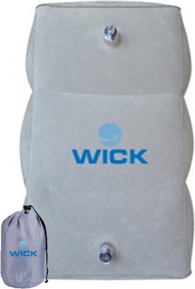 Wick Wings - Wick Air Vliegtuigbedje - Opblaasbaar - Reiskussen - Voetensteun - Antislip (EAN: 8719326514819)