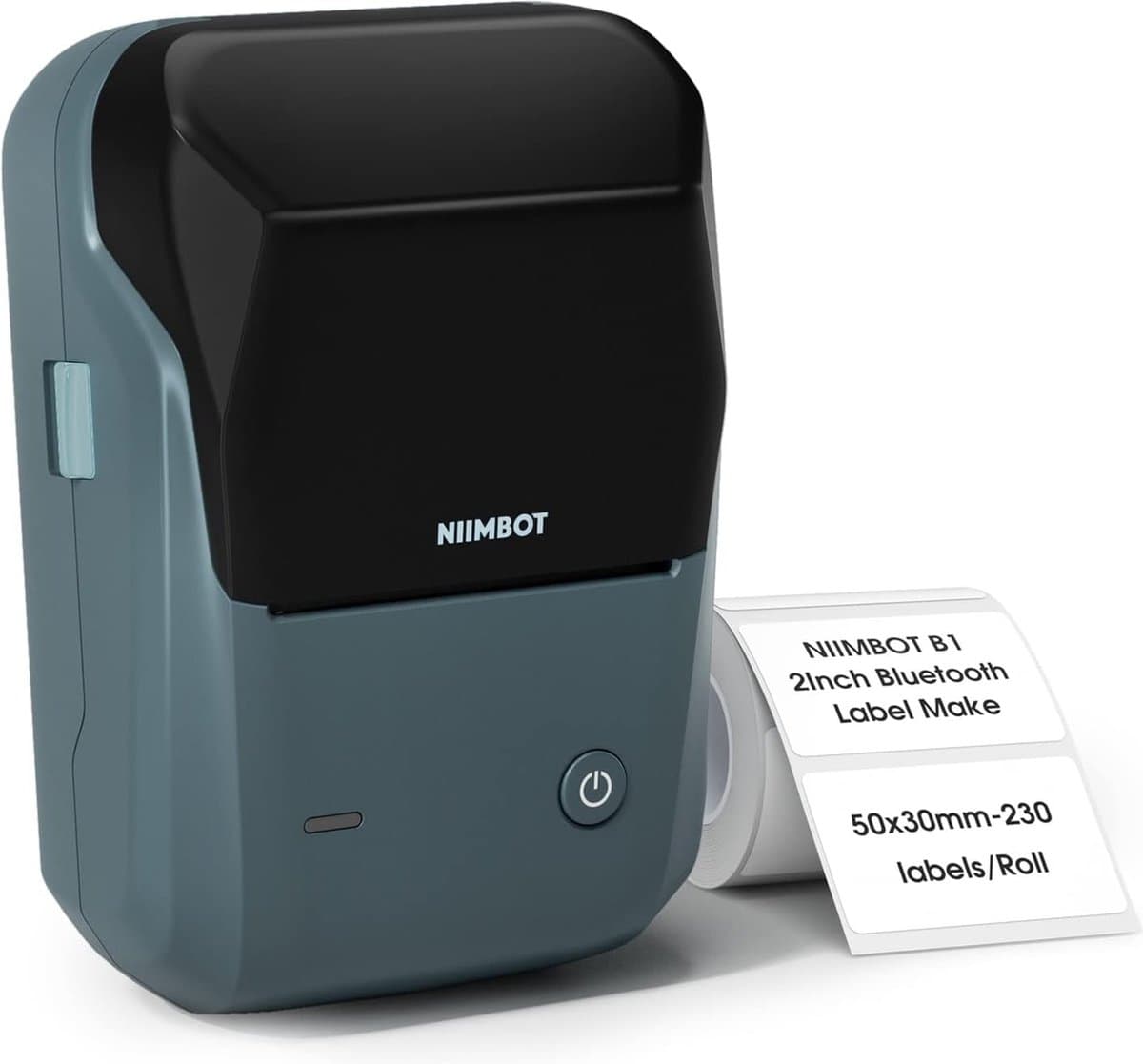 Niimbot B1 - Labelprinter - Bluetooth - Printbreedte 20-50mm - Direct Thermisch - 203dpi - 1500mAh - Space Blue (EAN: 6975746631792)