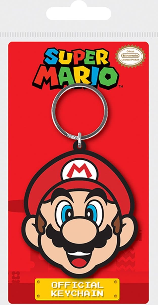 Super Mario Bros. - Mario - Rubberen Sleutelhanger (EAN: 5050293387024)