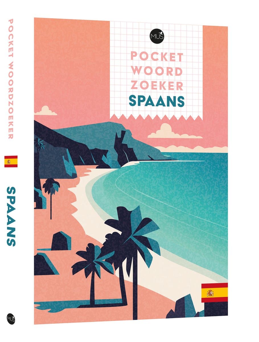 Pocket Woordzoeker - Puzzelboek - Spaans (EAN: 9789045329079)