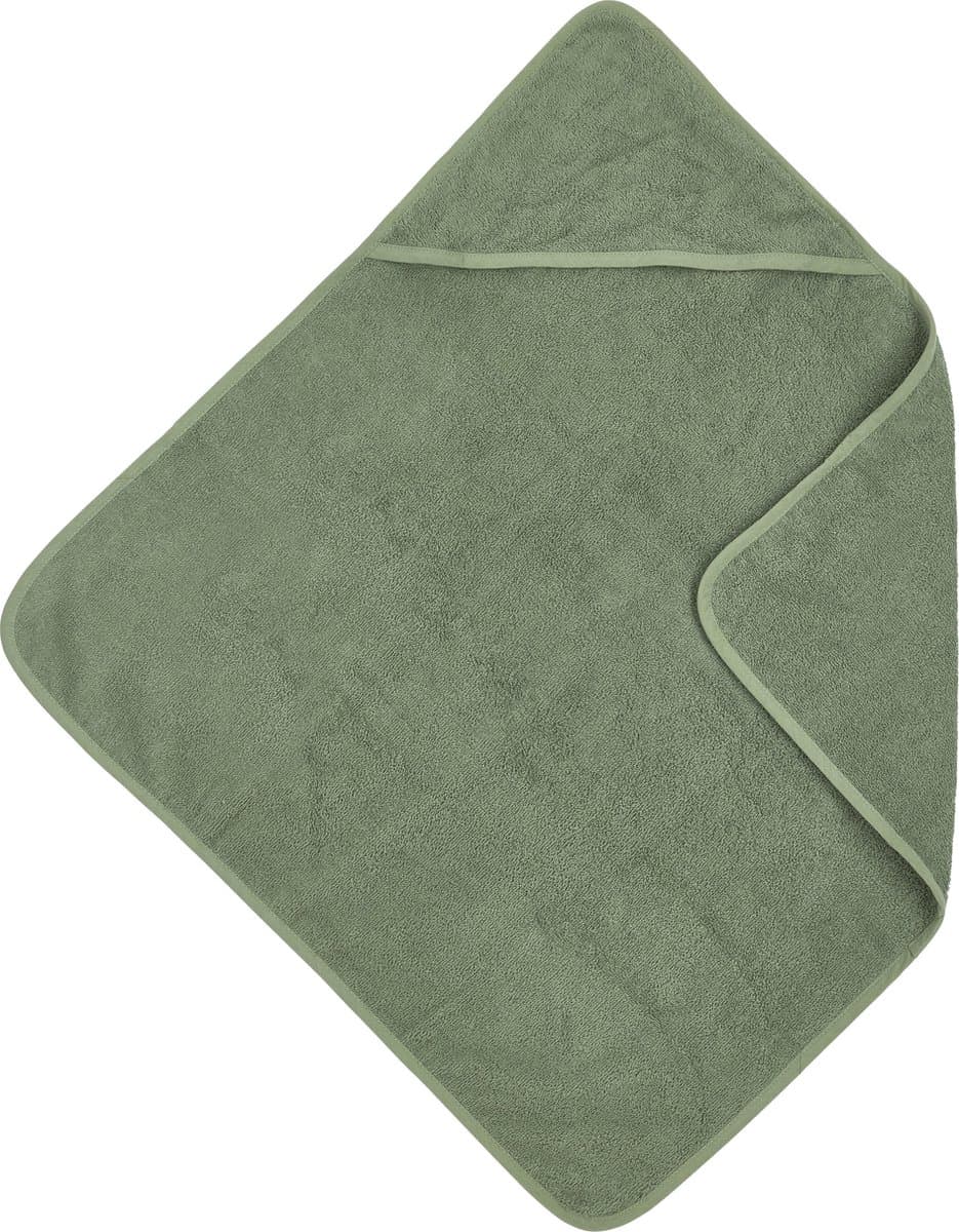 Meyco Baby Uni badcape - badstof - forest green - 75x75cm (EAN: 4054703617320): Waarom ik deze badstof kozen
