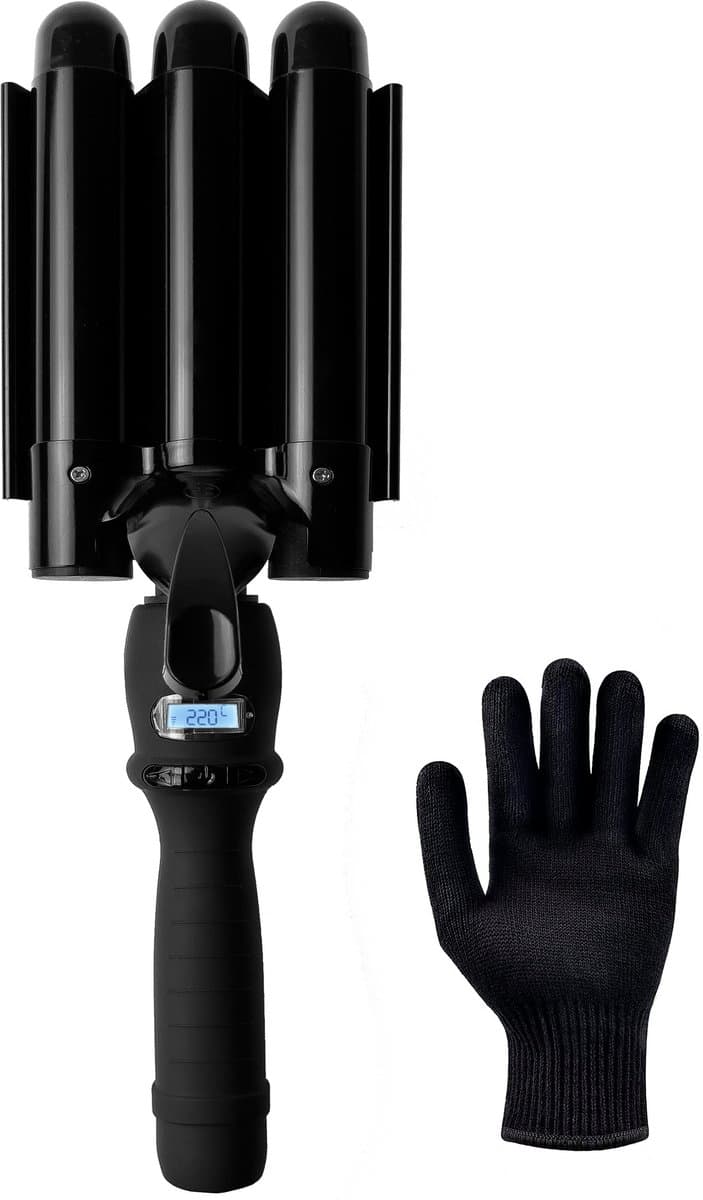 VAIVE Professionele Wafeltang 25mm – Signature Curls Edition – Waver – Golvenkrultang – Wave Krultang – Beach Waves: De zoektocht naar de perfecte 'Beach Wave'