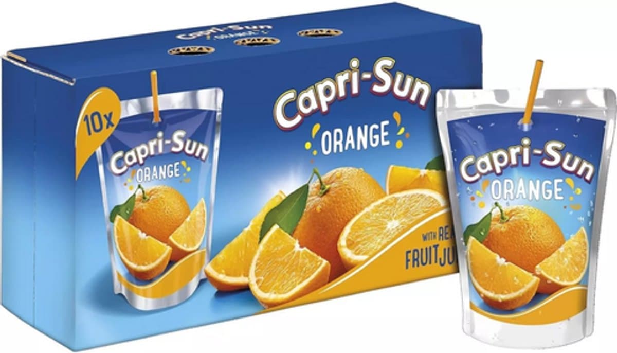 Capri-Sun - Orange - 40x 200ml (Voordeel Verpakking) (EAN: 8721202711076): **Waarom Capri-Sun Oranje**