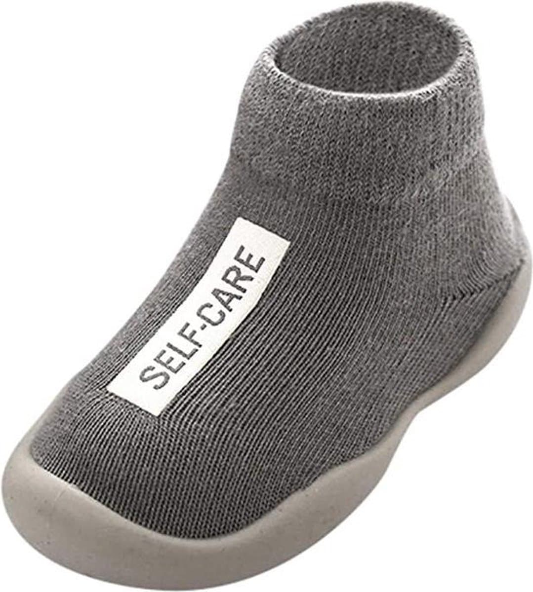 Antislip baby schoentjes - eerste loopschoentjes – Completebabyuitzet - maat 20,5 – 12-18 maanden – 13 cm - Grijs (EAN: 6013810576584): Waarom ik voor deze schoentjes koos