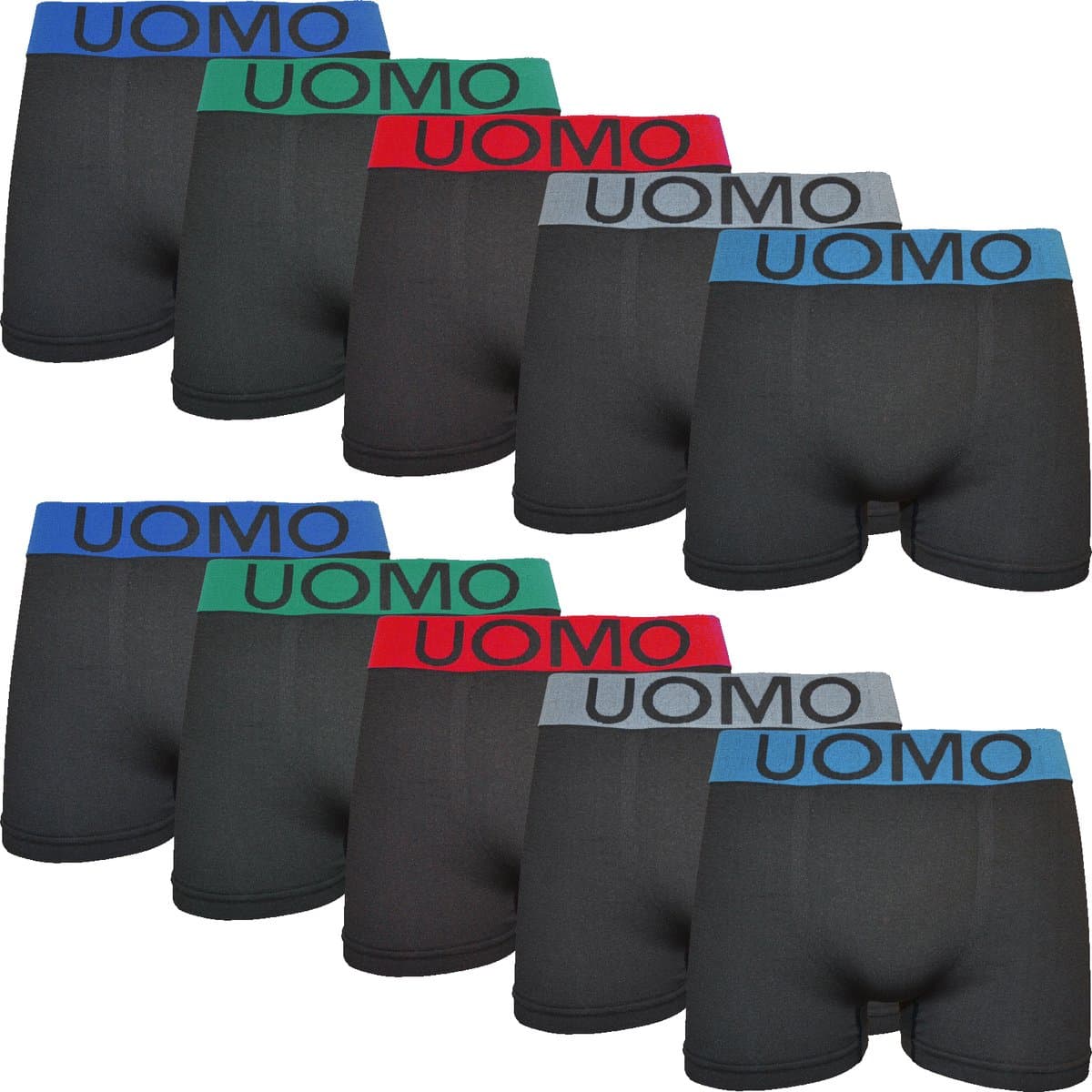 Microfiber Boxershorts Heren - 10-Pack - Uomo - Naadloos - Zwart - Mix Kleur Band - Maat M/L (EAN: 8721101702649): Waarom ik er meteen voor koos