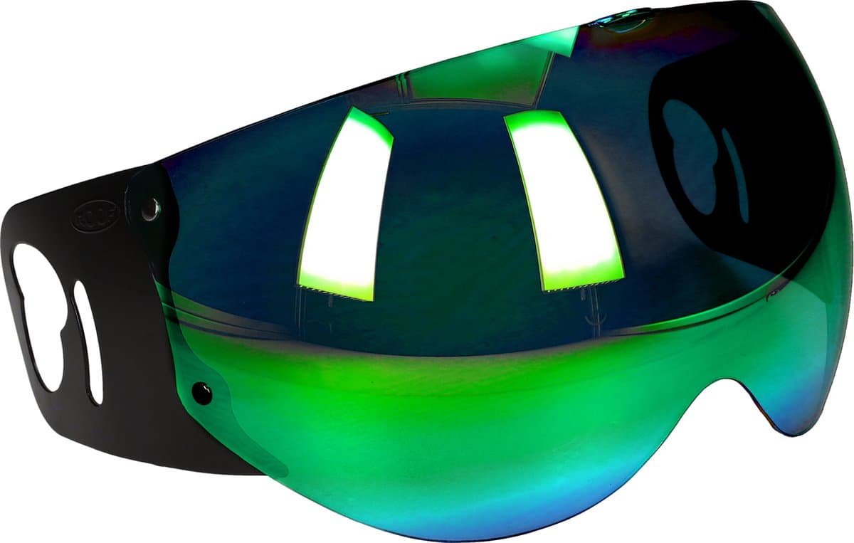 ROOF Boxer V8 helm vizier - groen - UV-bestendig - krasbestendig (EAN: 3662305996418): Waarom een vizier van kleur