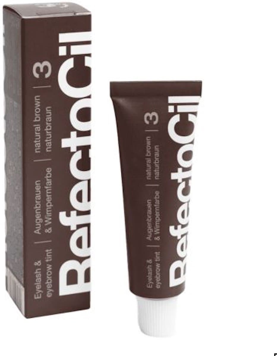 RefectoCil Wenkbrauw- en Wimperverf - Nr. 3 Bruin - 15 ml (EAN: 9003877057307): Waarom zelf verven