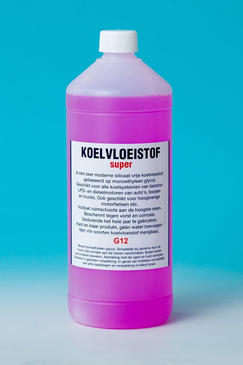 Koelvloeistof G12 (Longlife) 1ltr. -40 graden (EAN: 8710369001021)