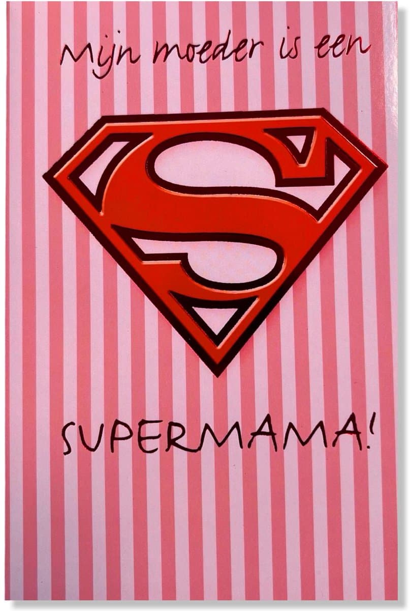 Moederdag Wenskaart Supermama! - 12x17cm - Gevouwen kaart inclusief envelop - Moederdagkaart (EAN: 0710663465008): Wat jullie al zeiden (en waarom ik nieuwsgierig werd)