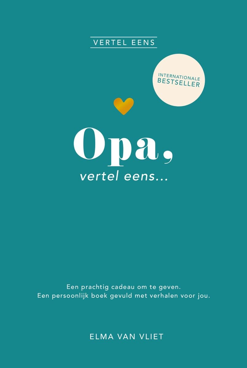 Vertel eens - Opa, vertel eens (EAN: 9789402717457): Waarom dit product zo’n gespreksonderwerp is in onze community