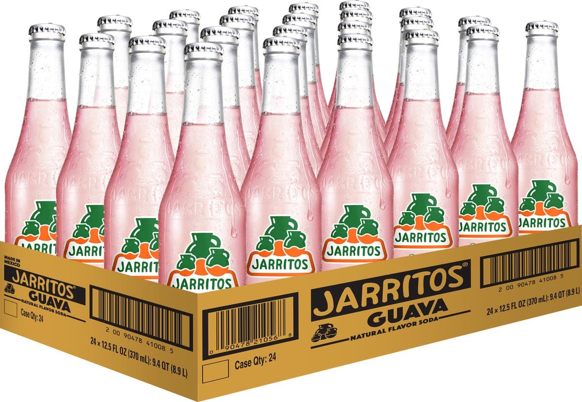 Jarritos Guava – Mexicaanse frisdrank met guavesmaak • 24×370 ml (EAN: 0090478000770): **De Eerste Indruk Guavesmaak met een Mexicaans Flair**