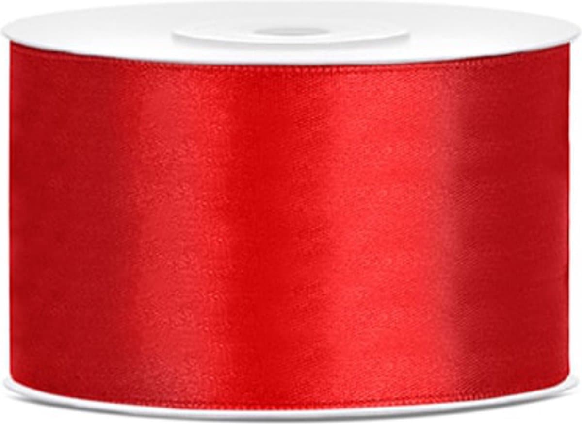 Satijn Lint Rood 38mm 25m (EAN: 5901157445643)