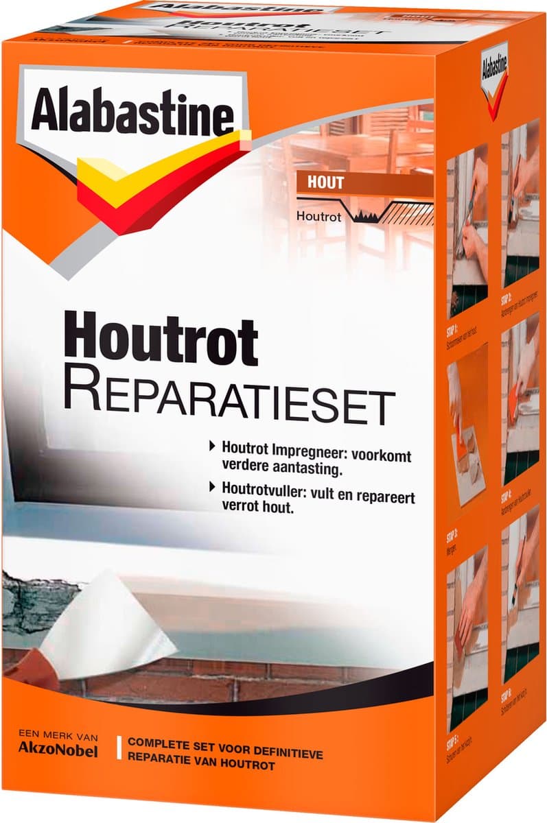 Alabastine Houtrotvuller set - 500 gram (EAN: 8710839112356): Waarom dit mijn geheime wapen is