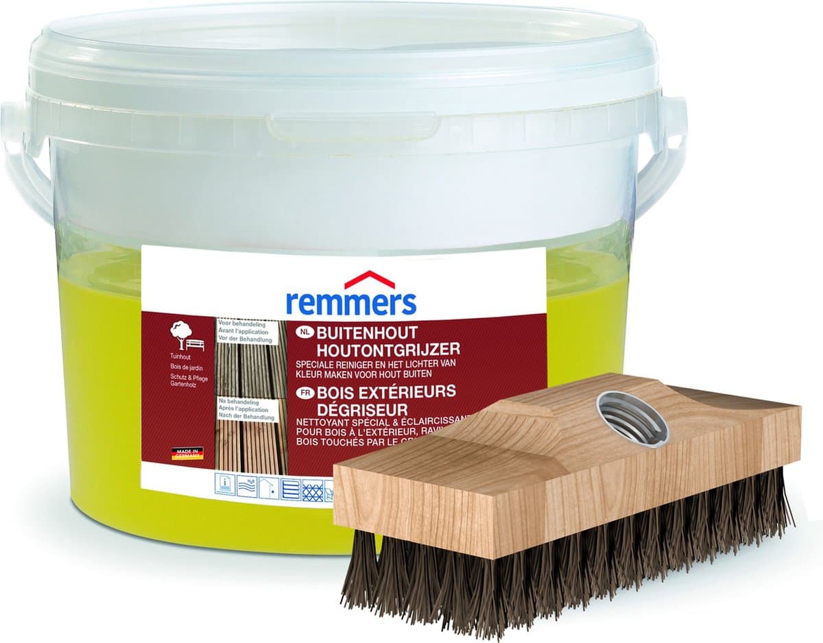 Remmers Buitenhout Ontgrijzer 2,5L (EAN: 4004707184373): De strijd tegen het grijs 🪵