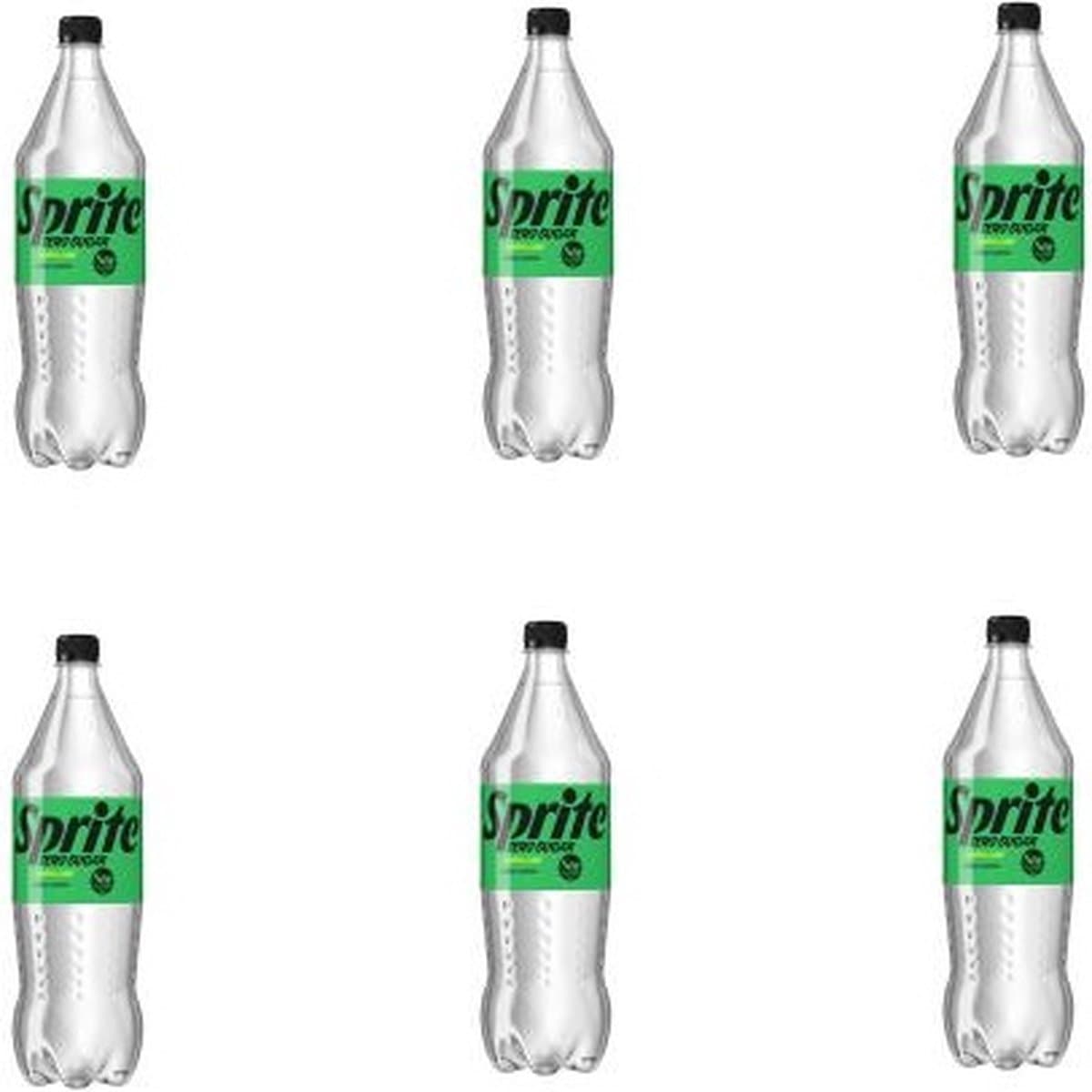 Sprite Lemon-lime no sugar 1,5 ltr per petfles, tray 6 flessen (EAN: 5000112605143)