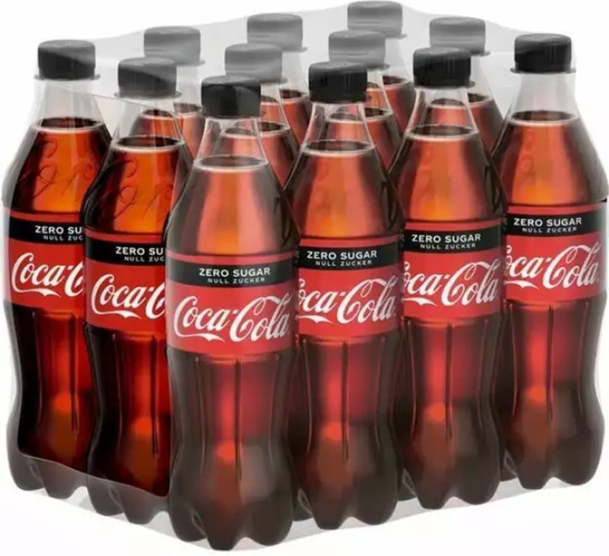 Coca-Cola Zero frisdrank - zonder suiker - 12 x 0,5 liter (EAN: 5000112648379)