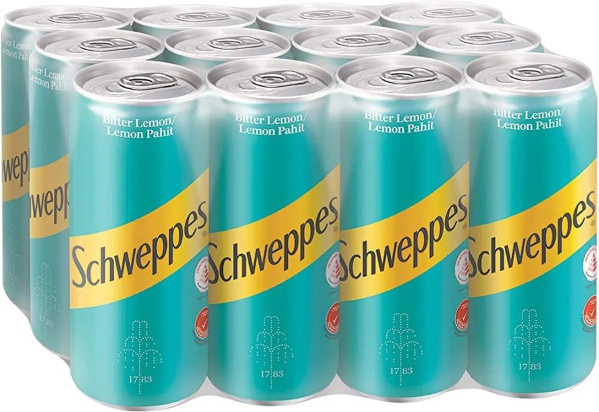Schweppes | Bitter Lemon | Blik | 24 x 33 cl (EAN: 8435185972972): 🍋 Waarom ik deze limonade nu écht testte