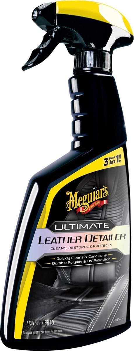Meguiar's Ultimate Leather Detailer - auto leer behandelen - leer reinigen auto - 473ml (EAN: 0070382015428)