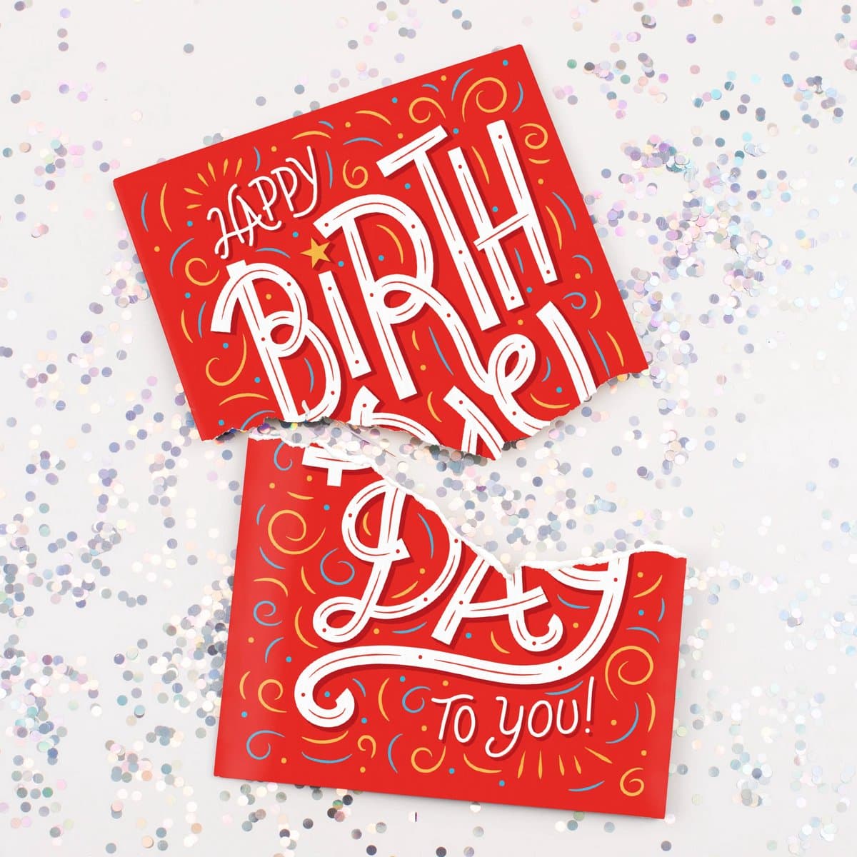 Joker Greeting Happy Birthday Card - Grappige Verjaardags Kaart - Nonstop muziek & Glitters! (EAN: 8719327597422)